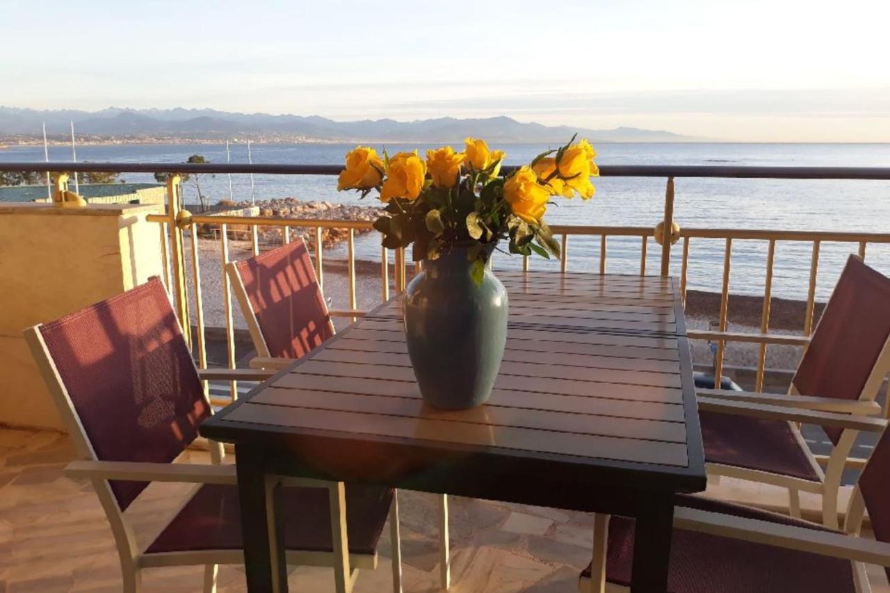 Seafront One Bedroom Apartment With A Terrasse Swimming Pool And A Parking Antibes Exterior photo