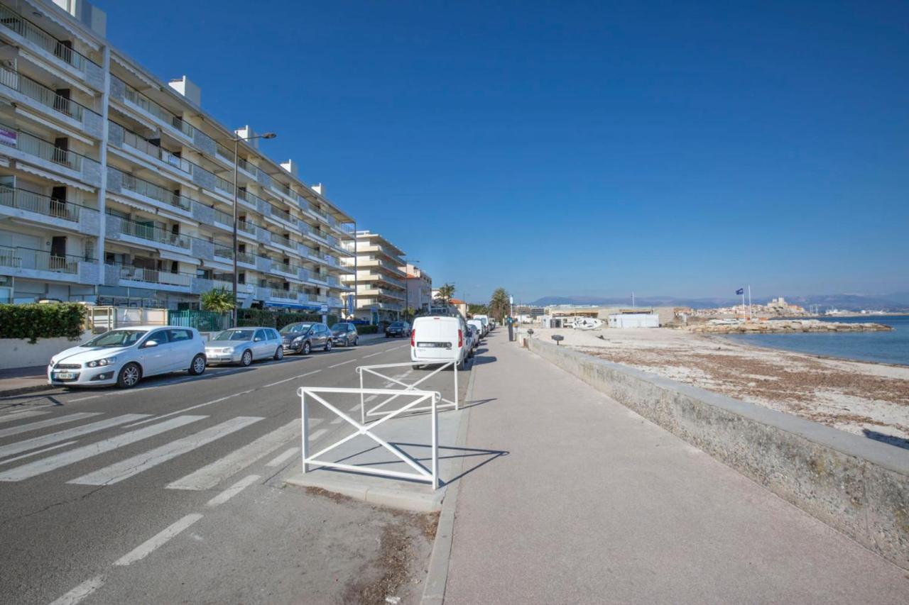 Seafront One Bedroom Apartment With A Terrasse Swimming Pool And A Parking Antibes Exterior photo